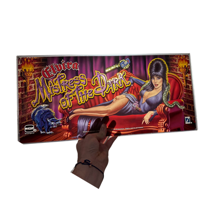 Elvira Mistress Of The Dark Slot Glass