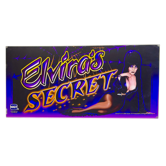 Elvira's Secret Slot Glass