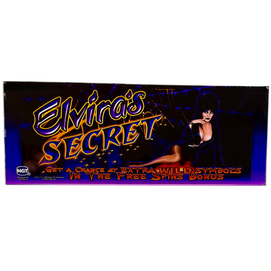 Elvira's Secret Slot Glass