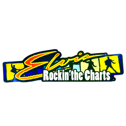 Elvis Rockin' The Charts Slot Topper