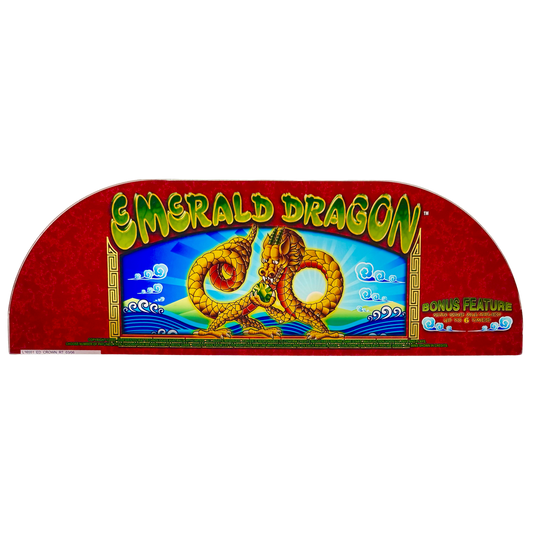 Emerald Dragon Slot Retro Acrylic