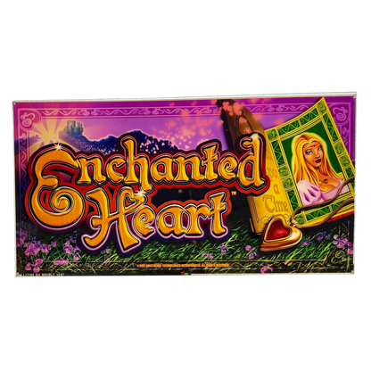 Enchanted Heart Slot Retro Acrylic