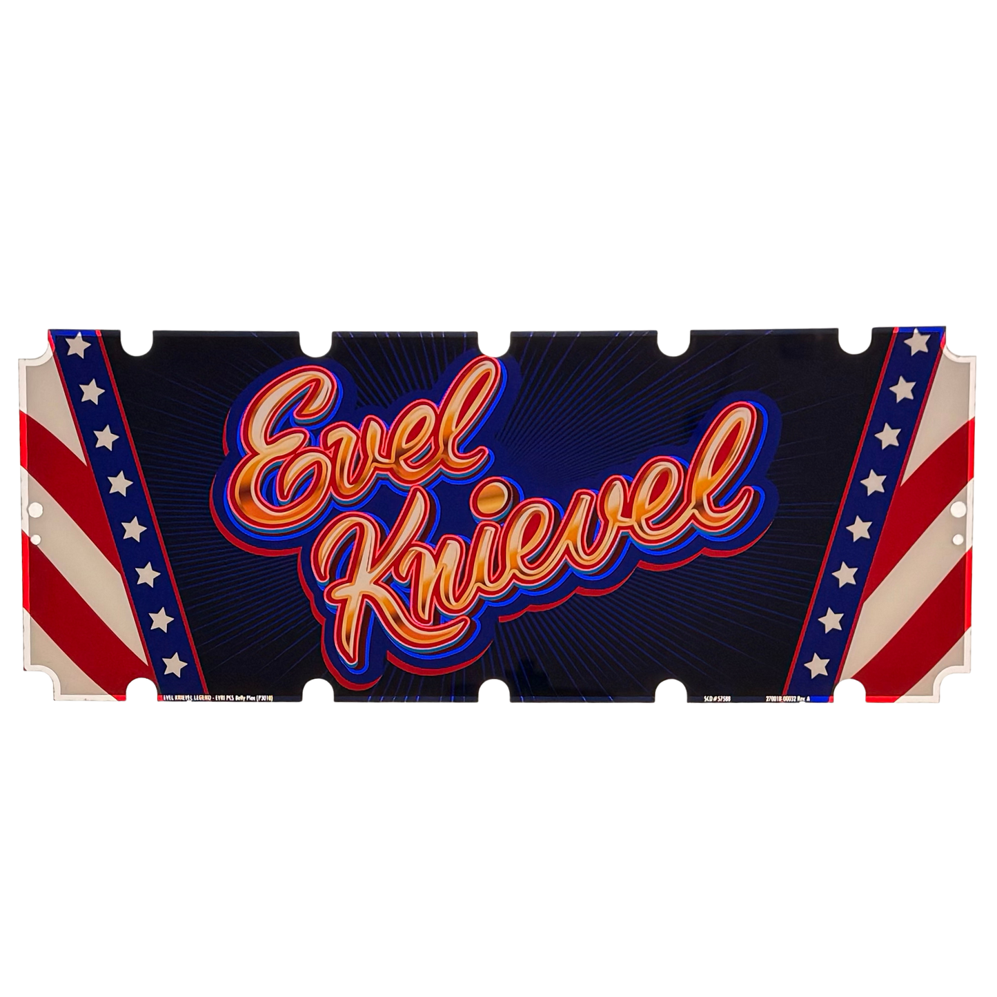 Evel Knievel Slot Retro Acrylic