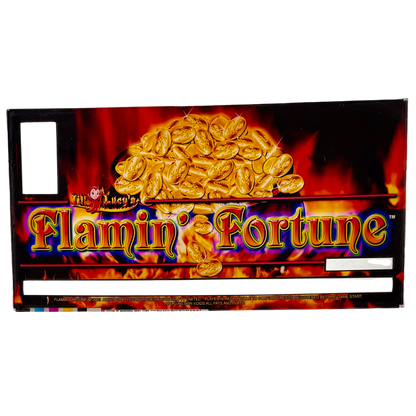 Flamin' Fortune Slot Retro Acrylic