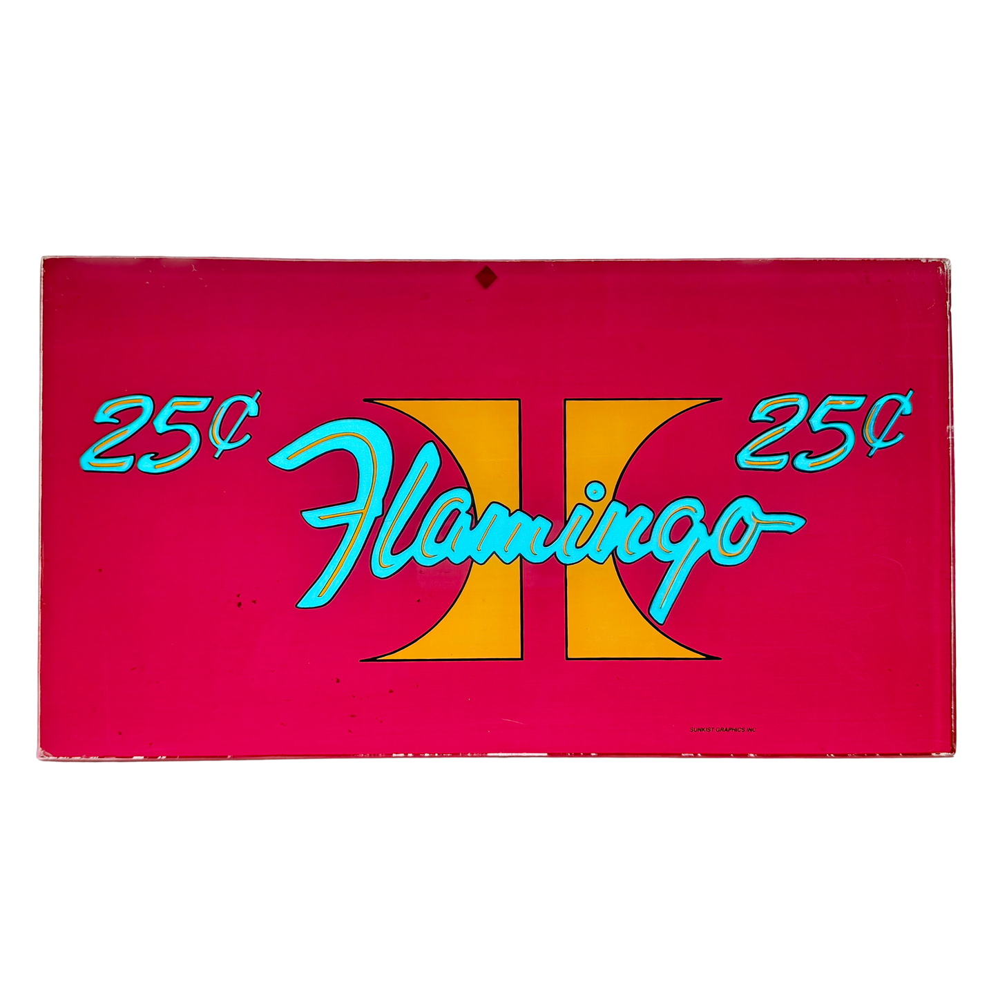 Flamingo Slot Glass