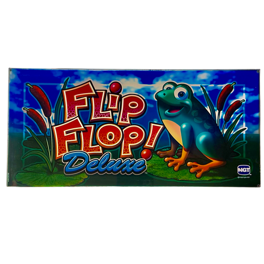 Flip Flop! Deluxe Slot Glass