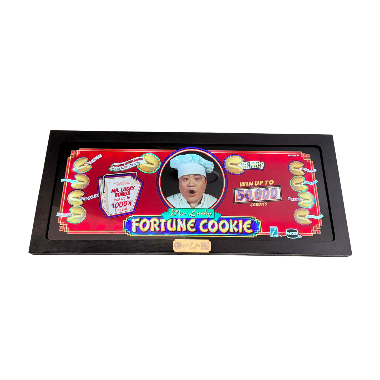 Fortune Cookie Slot Glass