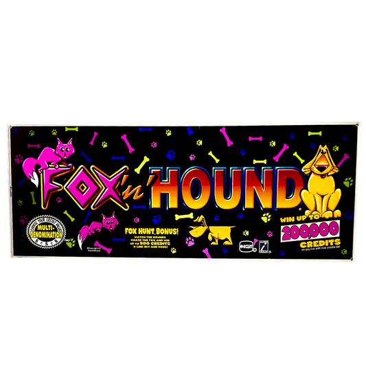 Fox'N'Hound Slot Glass