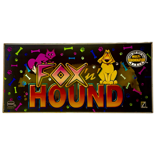 Fox'N'Hound Slot Glass