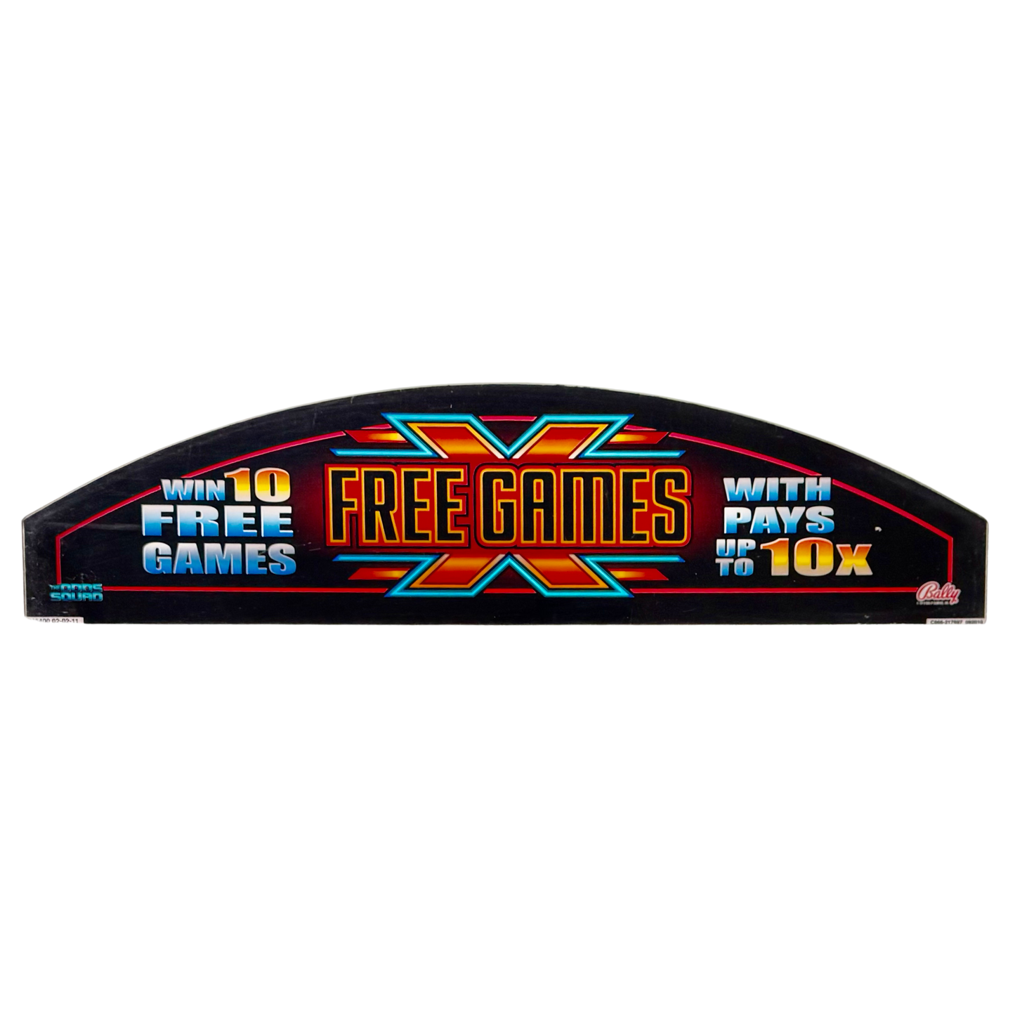 X Free Games Slot Glass