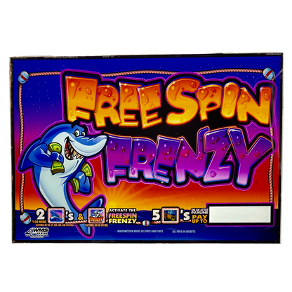 Free Spin Frenzy Jumbo Slot Glass