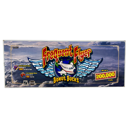 Frequent Flyer Slot Glass