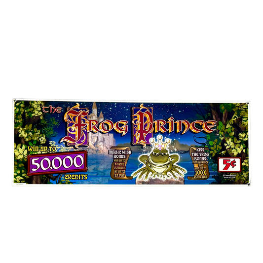 The Frog Prince Slot Glass