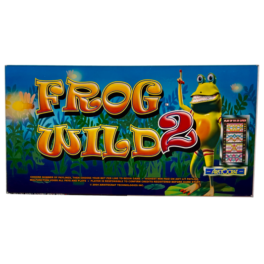 Frog Wild 2 Slot Retro Acrylic