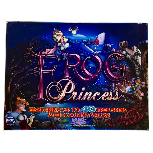 Frog Princess Jumbo Slot Glass