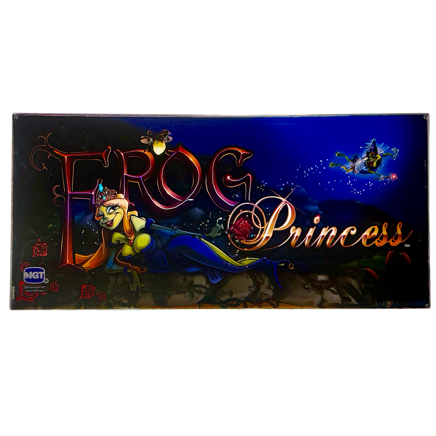 Frog Princess Slot Glass