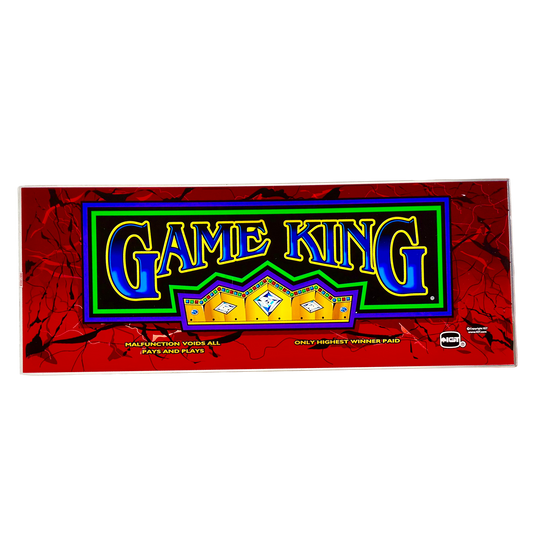 Game King Red Slot Glass