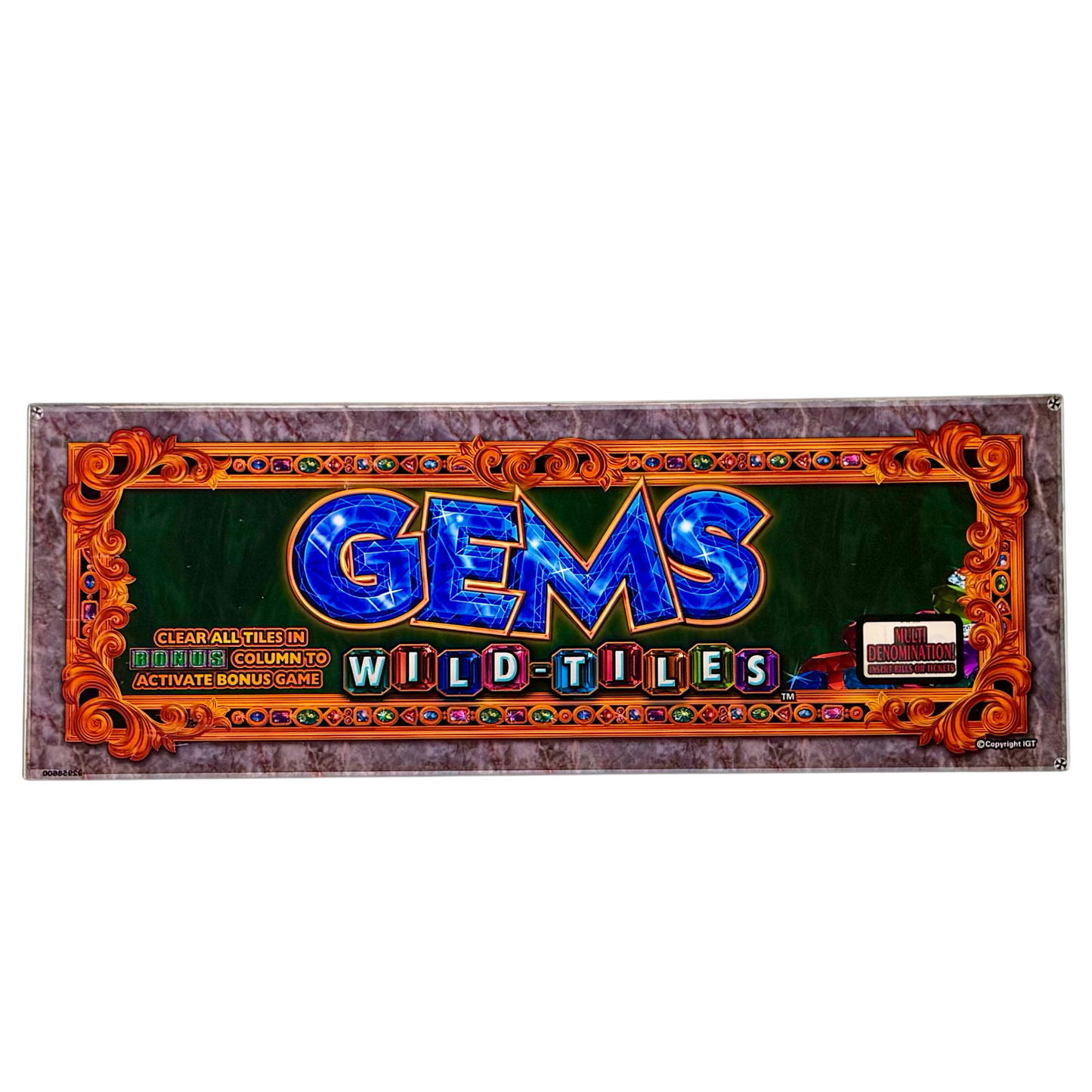 Gems Slot Glass