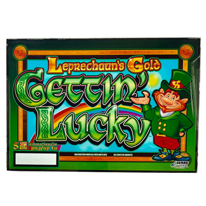 Gettin' Lucky Jumbo Slot Glass
