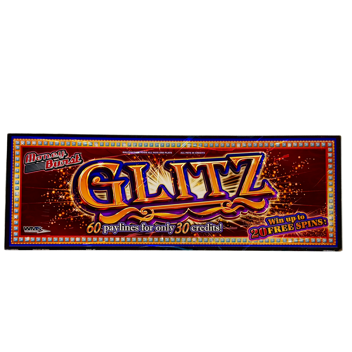 Glitz Slot Glass