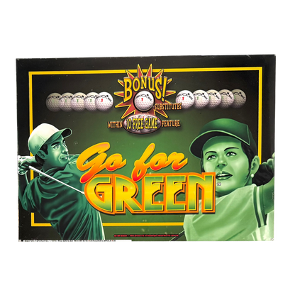 Go For Green Slot Retro Acrylic