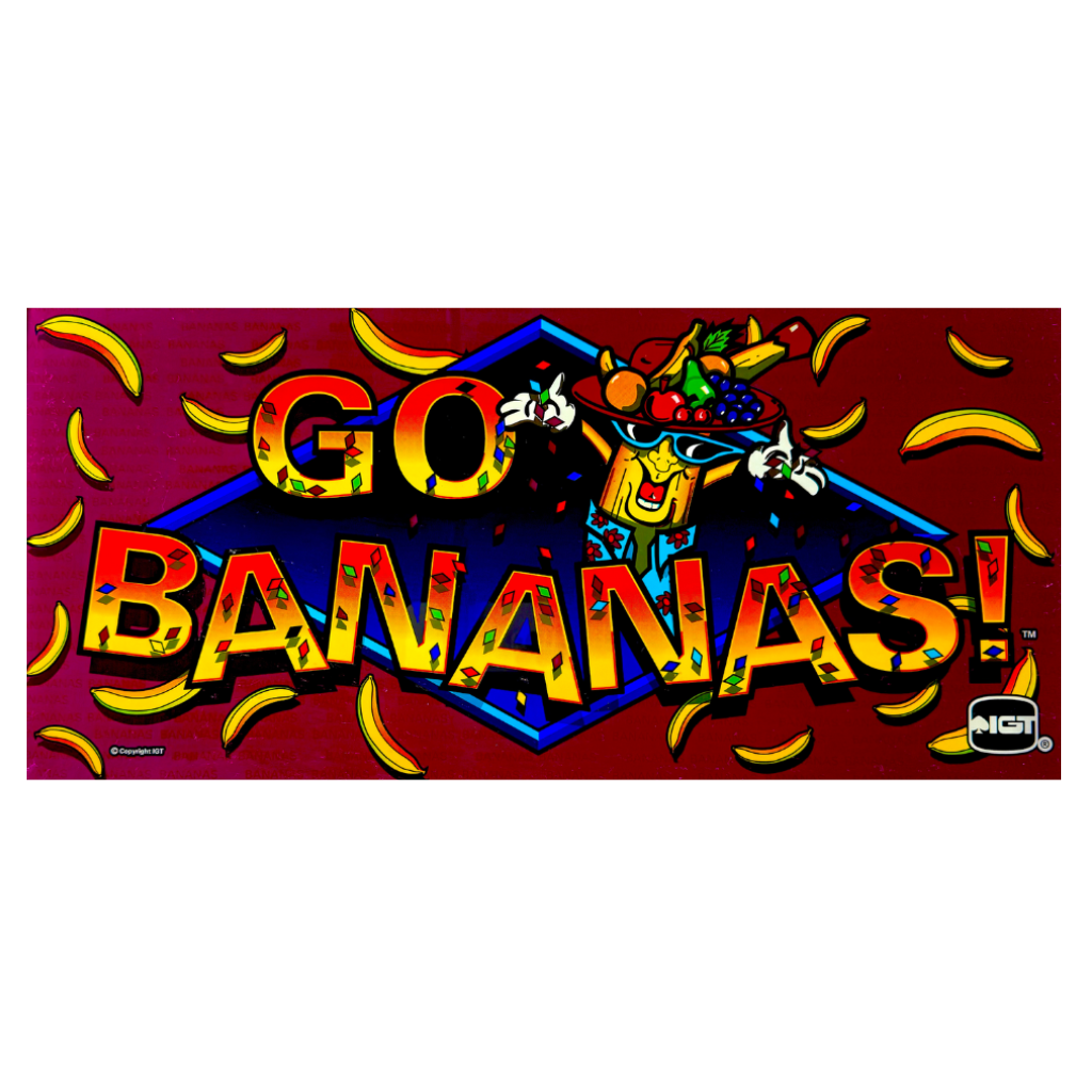 Go Bananas! Slot Glass