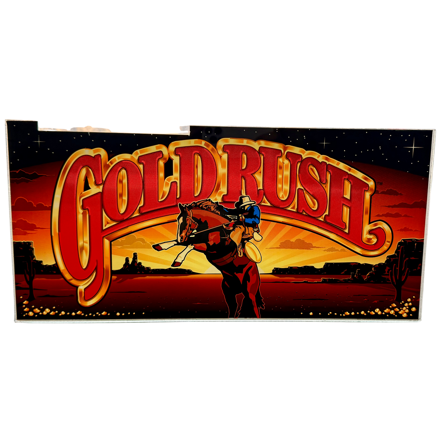 Gold Rush Slot Glass