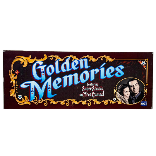 Golden Memories Slot Glass