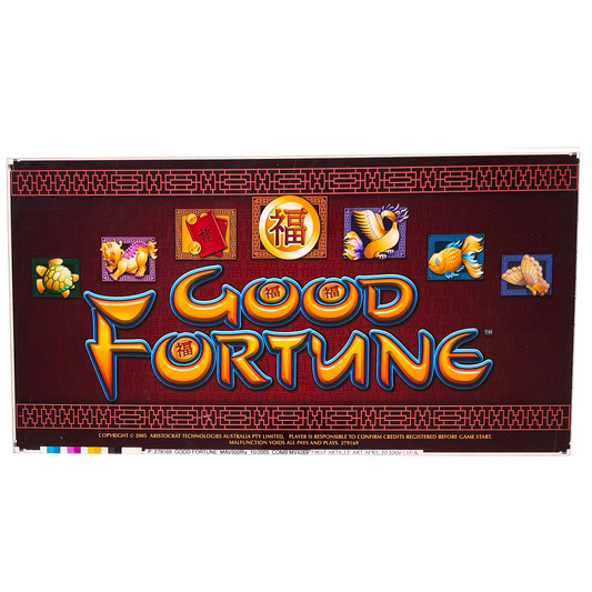 Good Fortune Slot Retro Acrylic