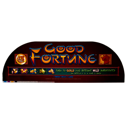 Good Fortune Slot Retro Acrylic