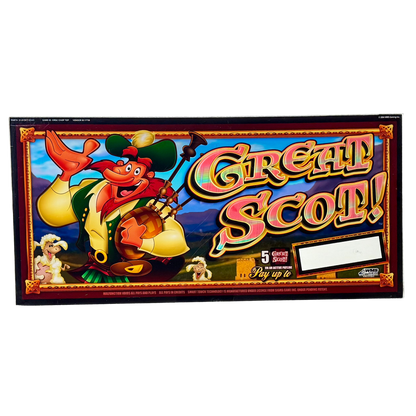 Great Scot! Slot Glass