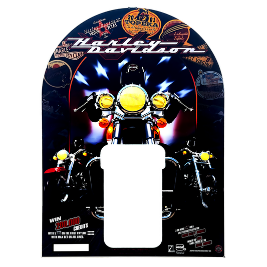 Harley Davidson Slot Glass