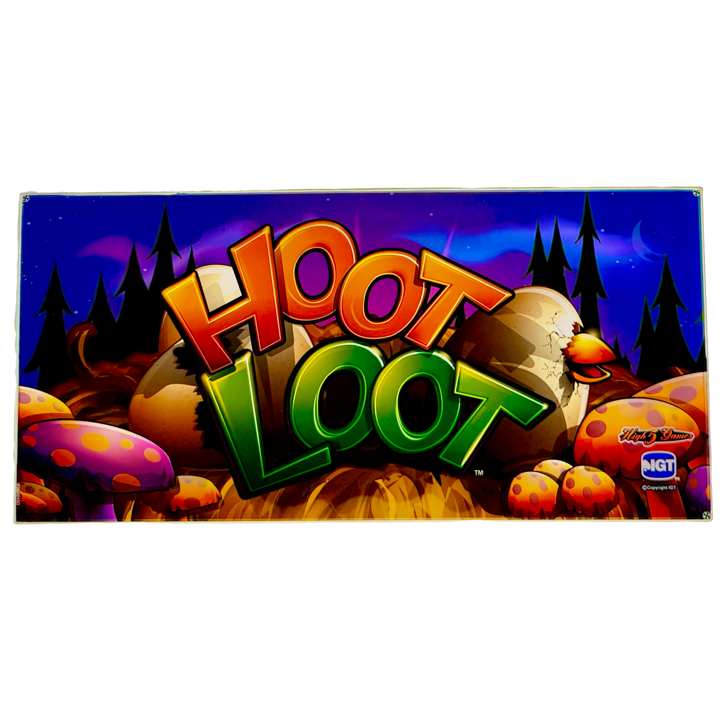 Hoot Loot Slot Glass