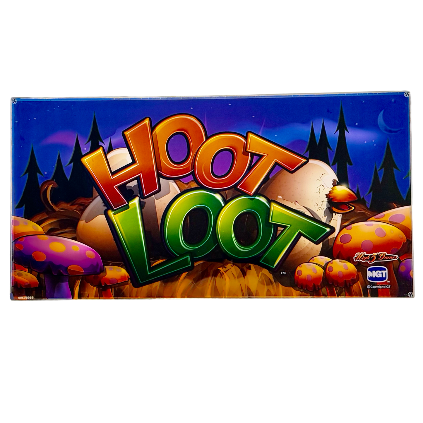 Hoot Loot Slot Glass