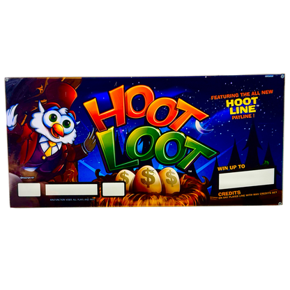 Hoot Loot Slot Glass