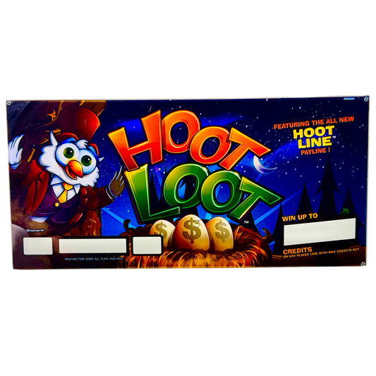 Hoot Loot Slot Glass