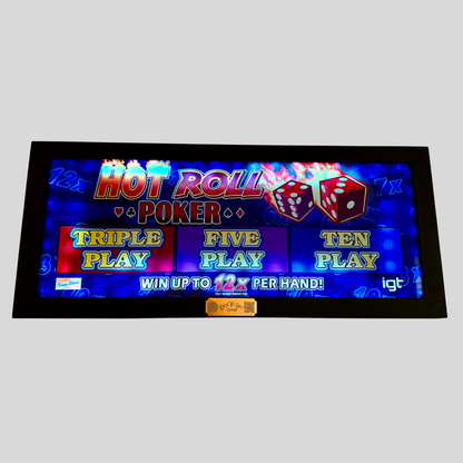 Hot Roll Poker Slot Glass