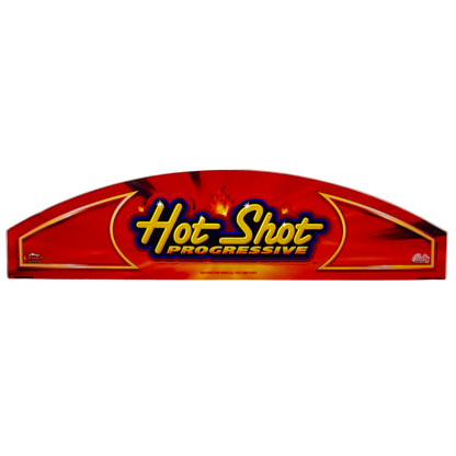 Hot Shot Progressive Slot Glass
