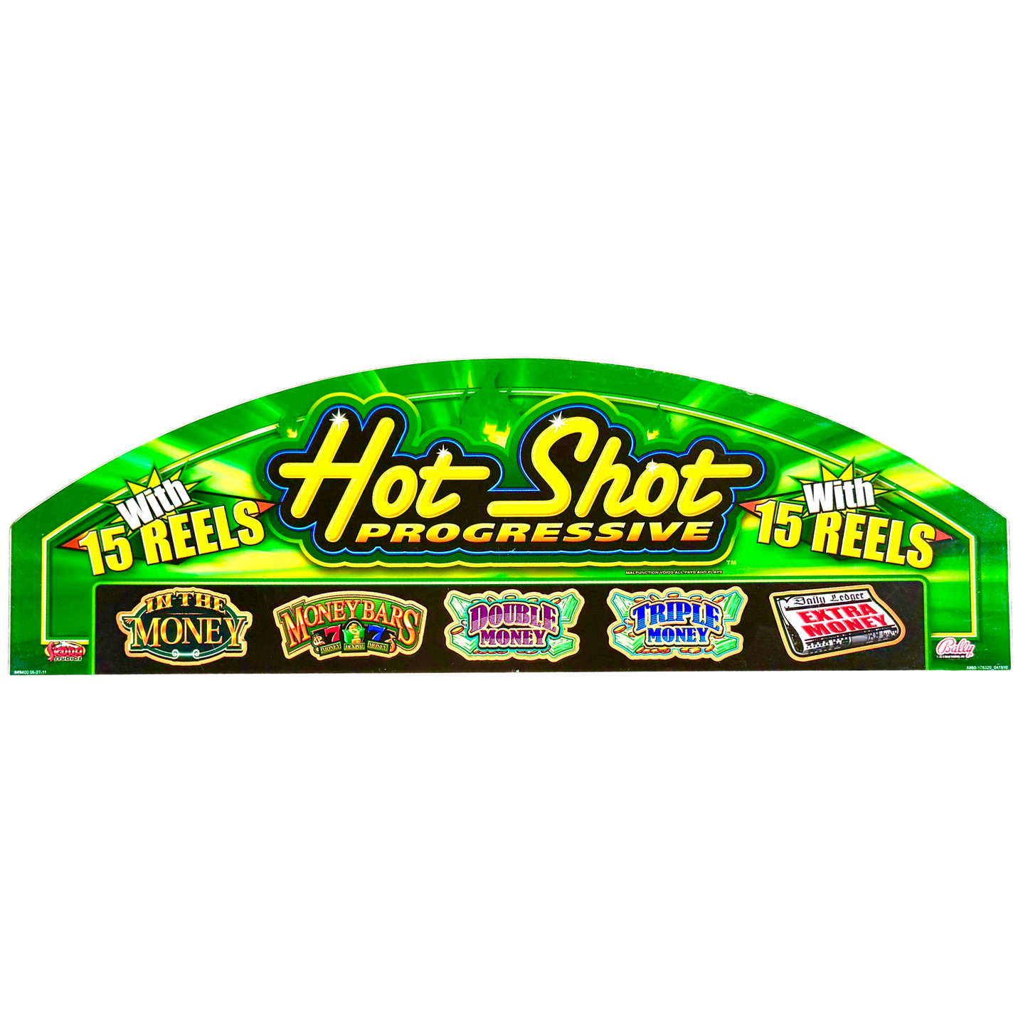 Hot Shot Slot Glass