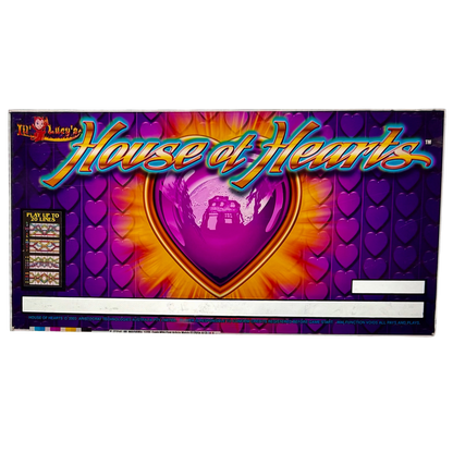 House Of Hearts Slot Retro Acrylic