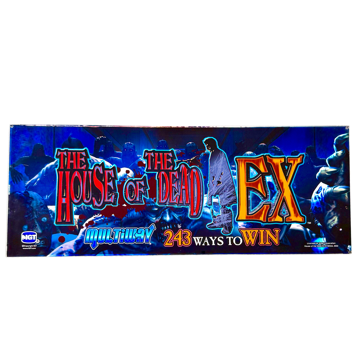 The House Of The Dead Ex Slot Glass