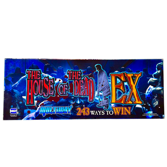 The House Of The Dead Ex Slot Glass