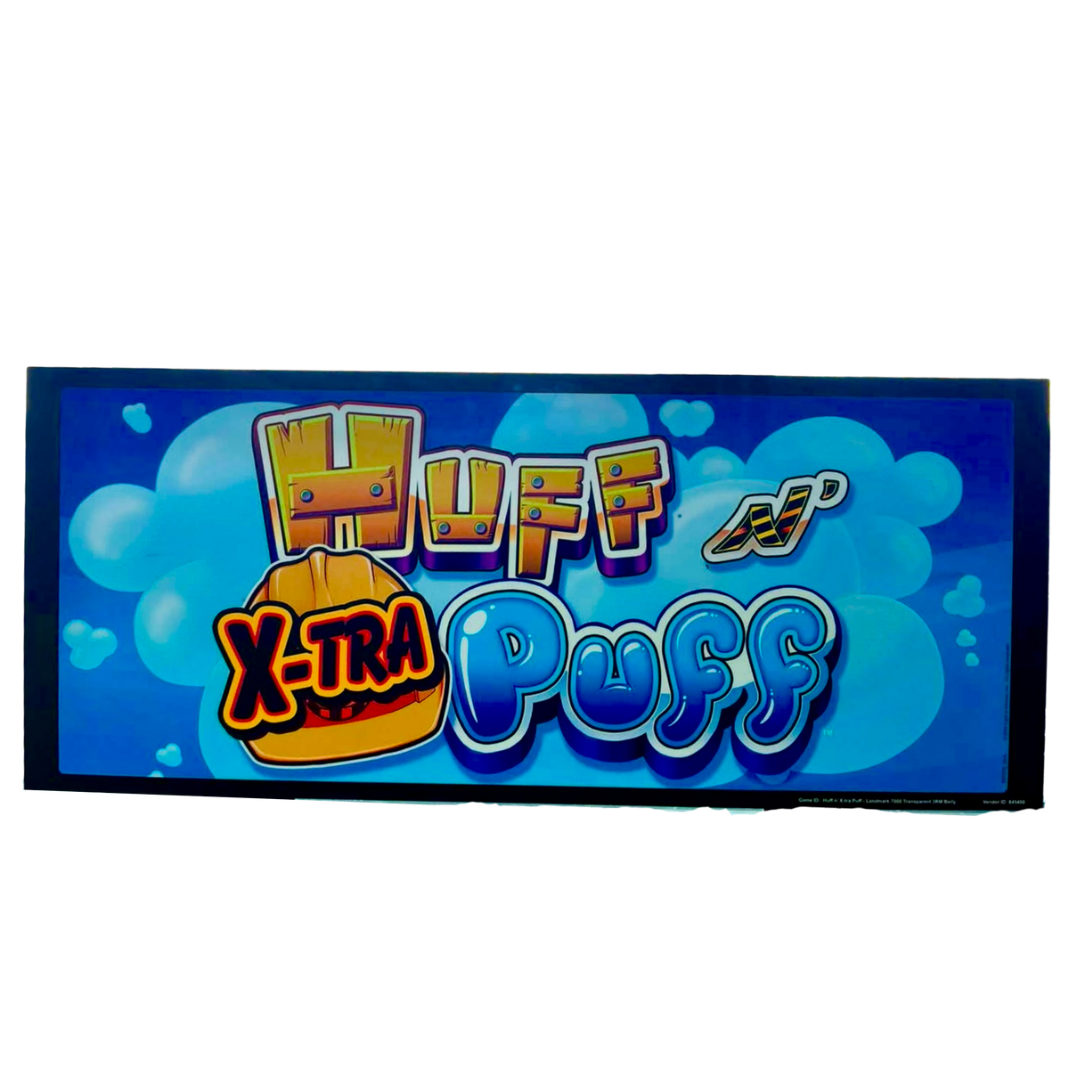 Huff N' X-Tra Puff Slot Retro Acrylic