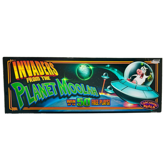 Invaders From Planet Moolah Slot Glass