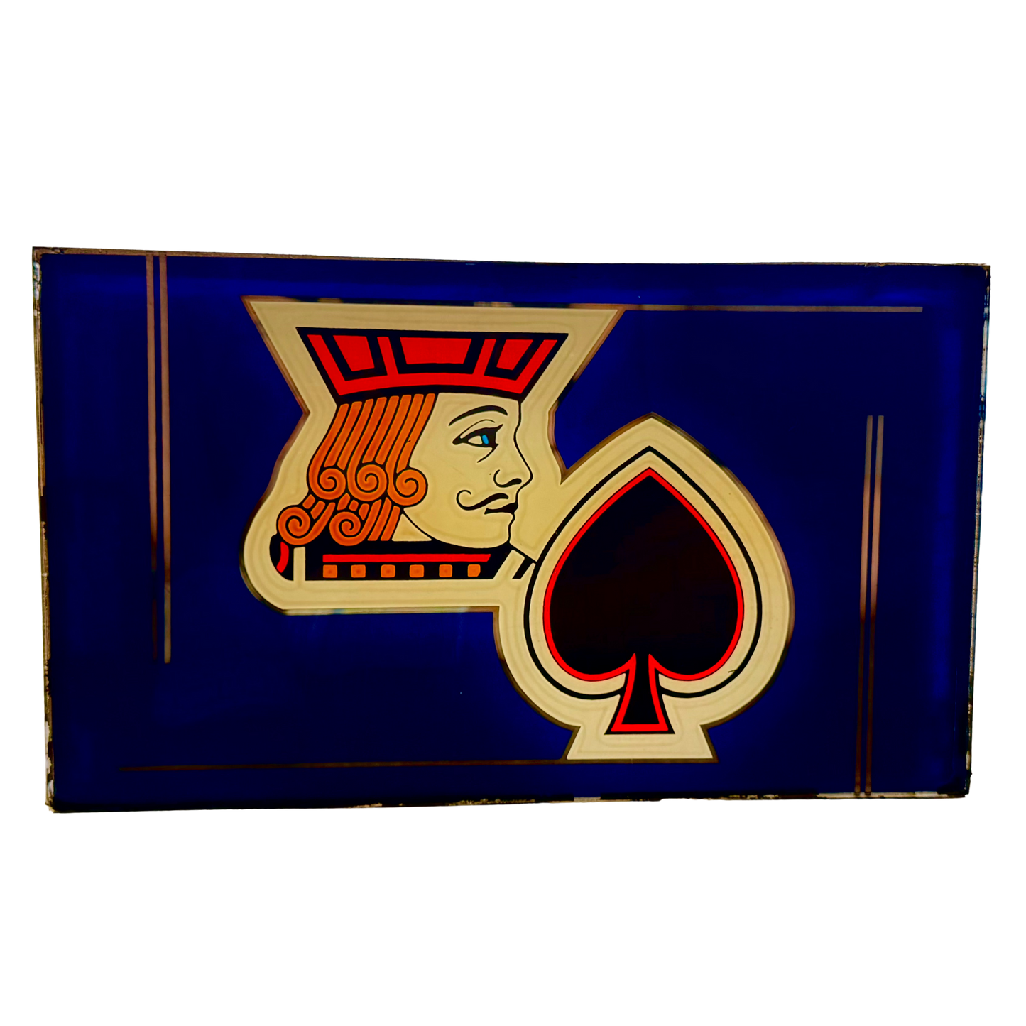 Jack Of Spades Slot Glass