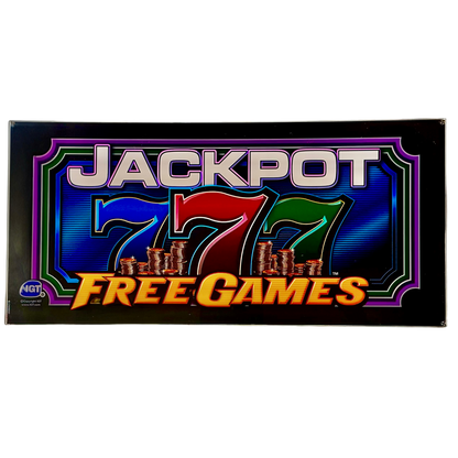 Jackpot 777 Slot Glass