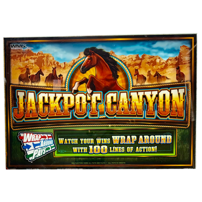 Jackpot Canyon Jumbo Slot Glass