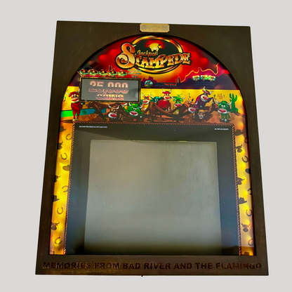 Jackpot Stampede Slot Glass