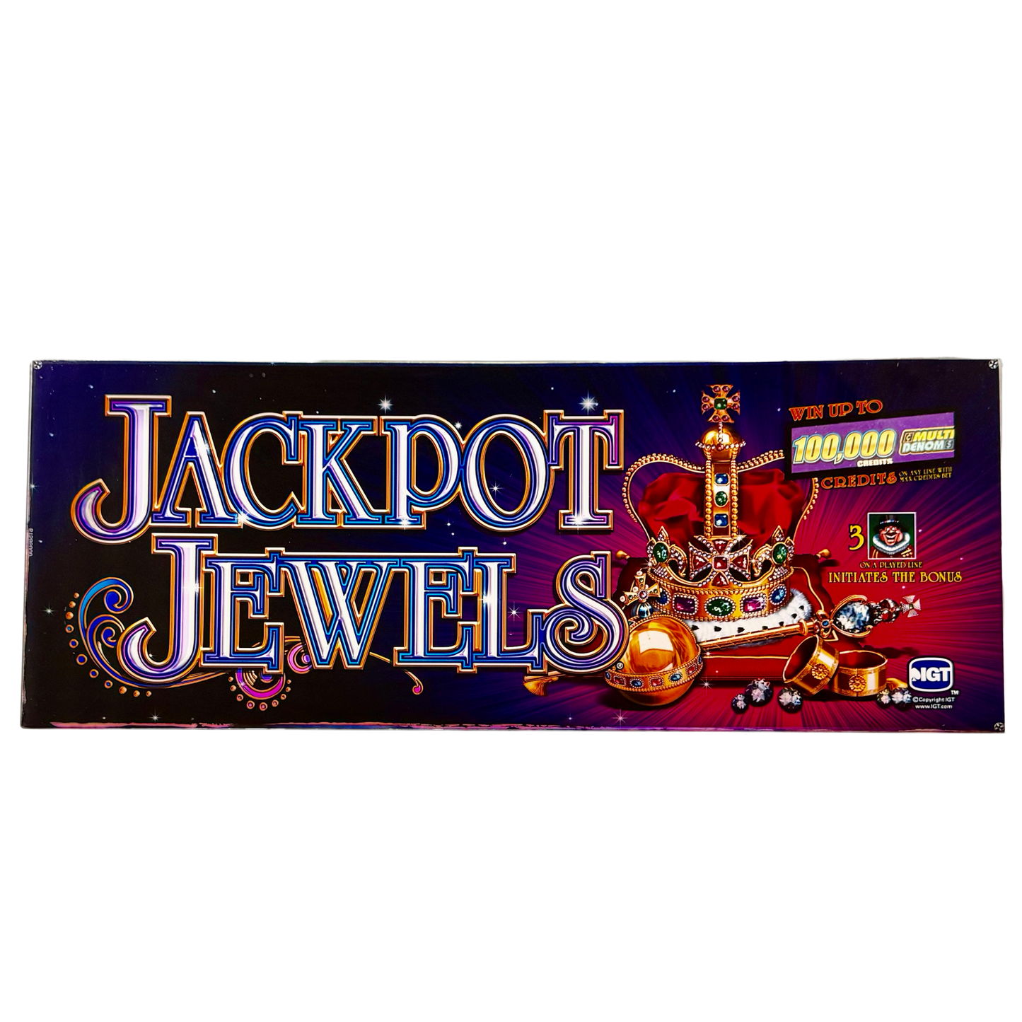 Jackpot Jewels Slot Glass