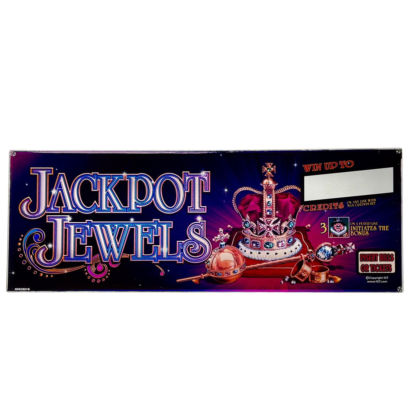 Jackpot Jewels Slot Glass